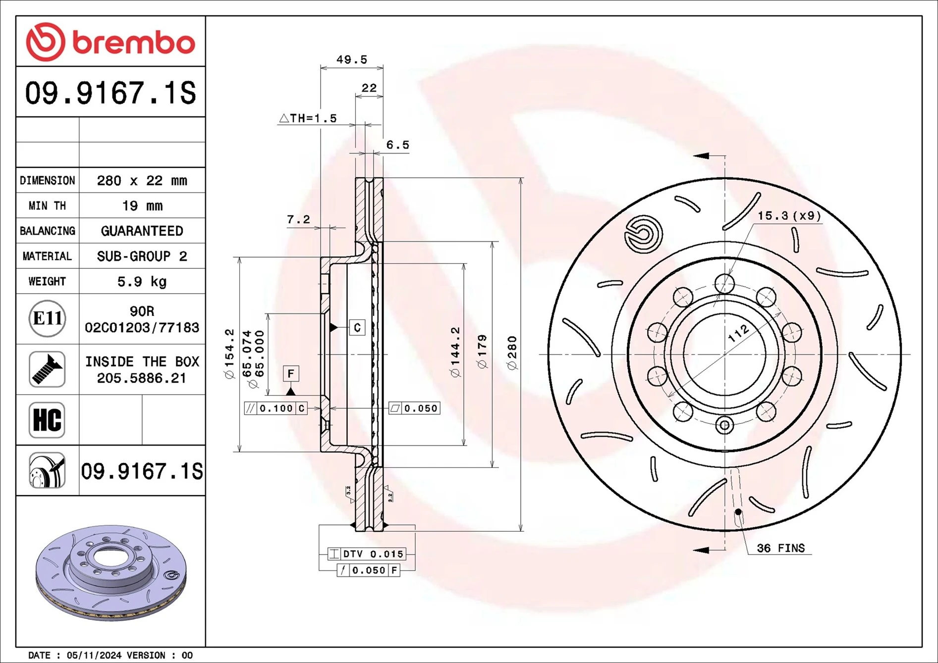 Disc frana