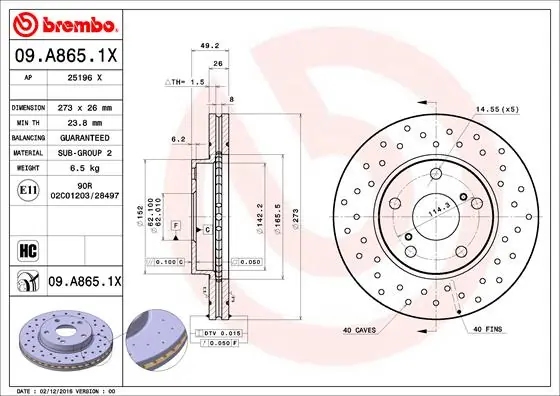 Disc frana