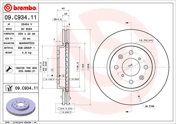 Disc frana