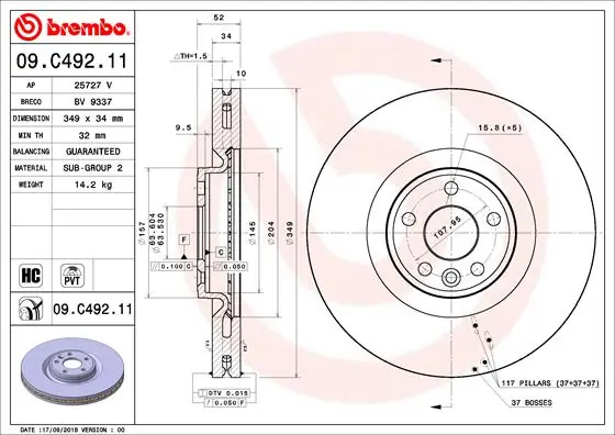 Disc frana