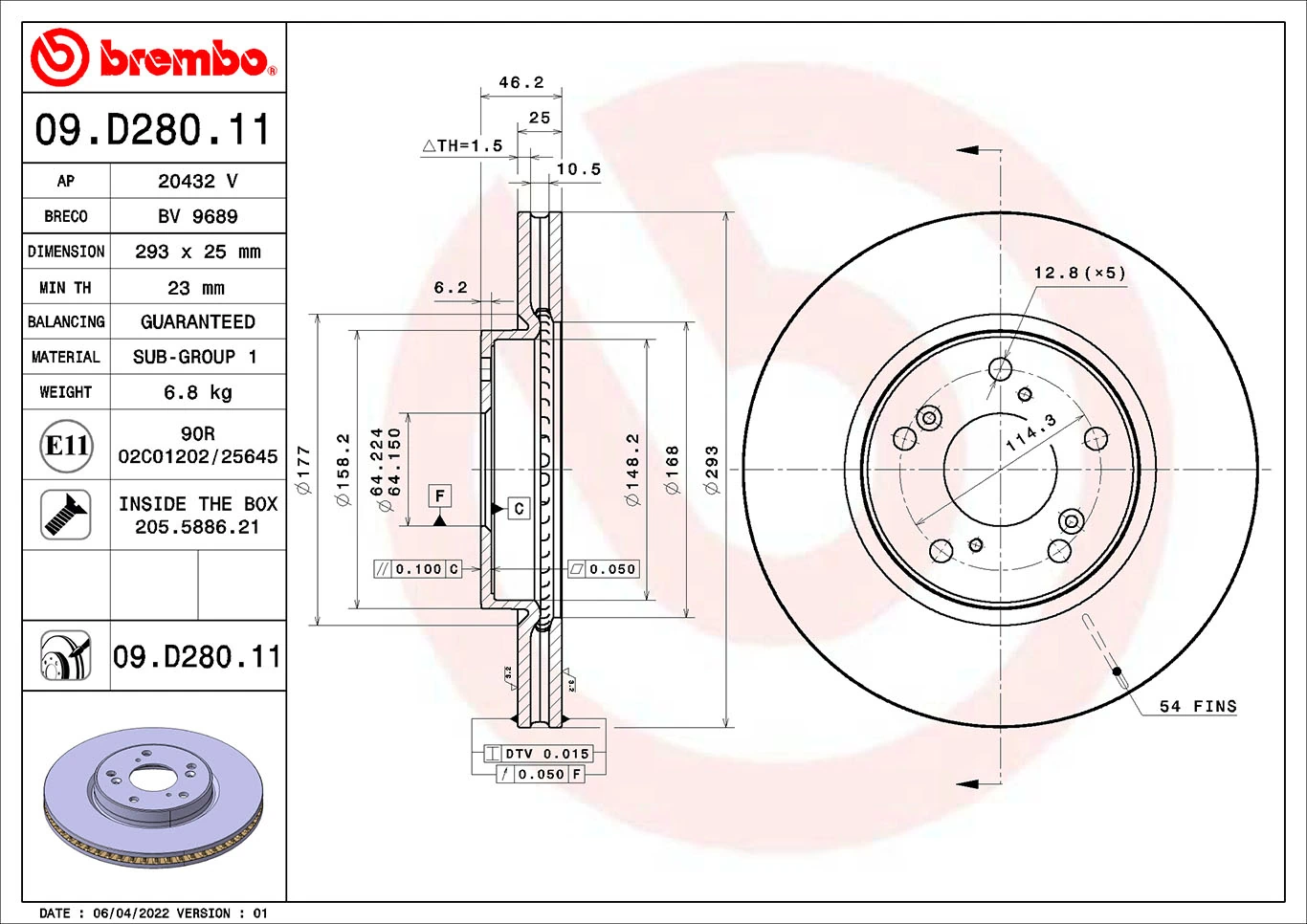 Disc frana