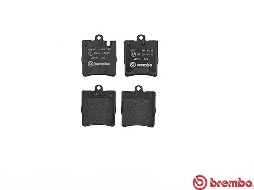 Set placute frana