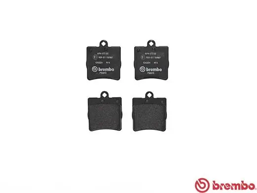 Set placute frana
