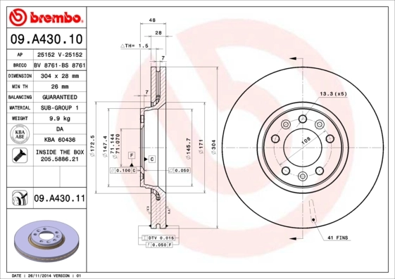 Disc frana
