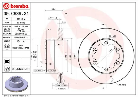 Disc frana