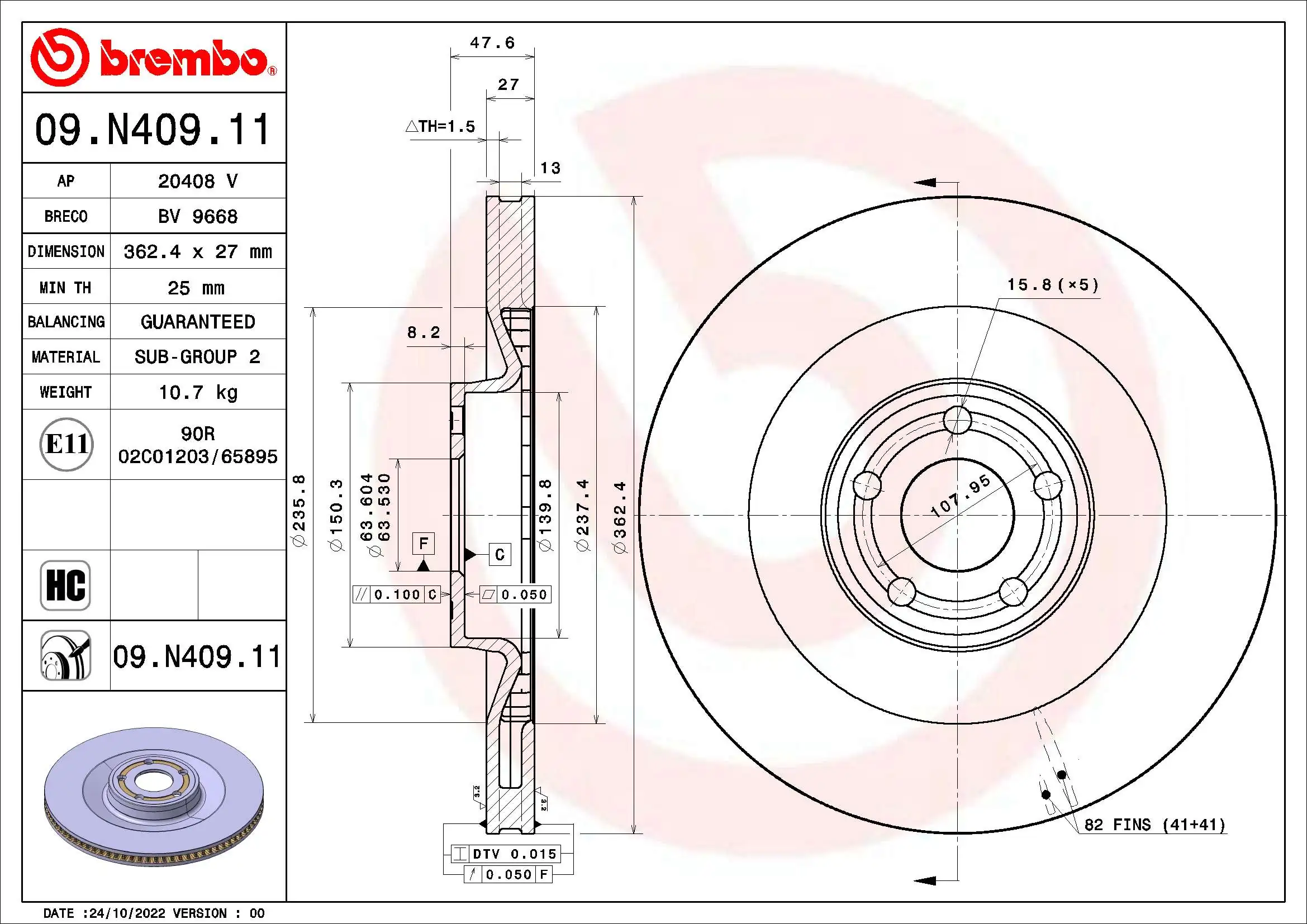 Disc frana
