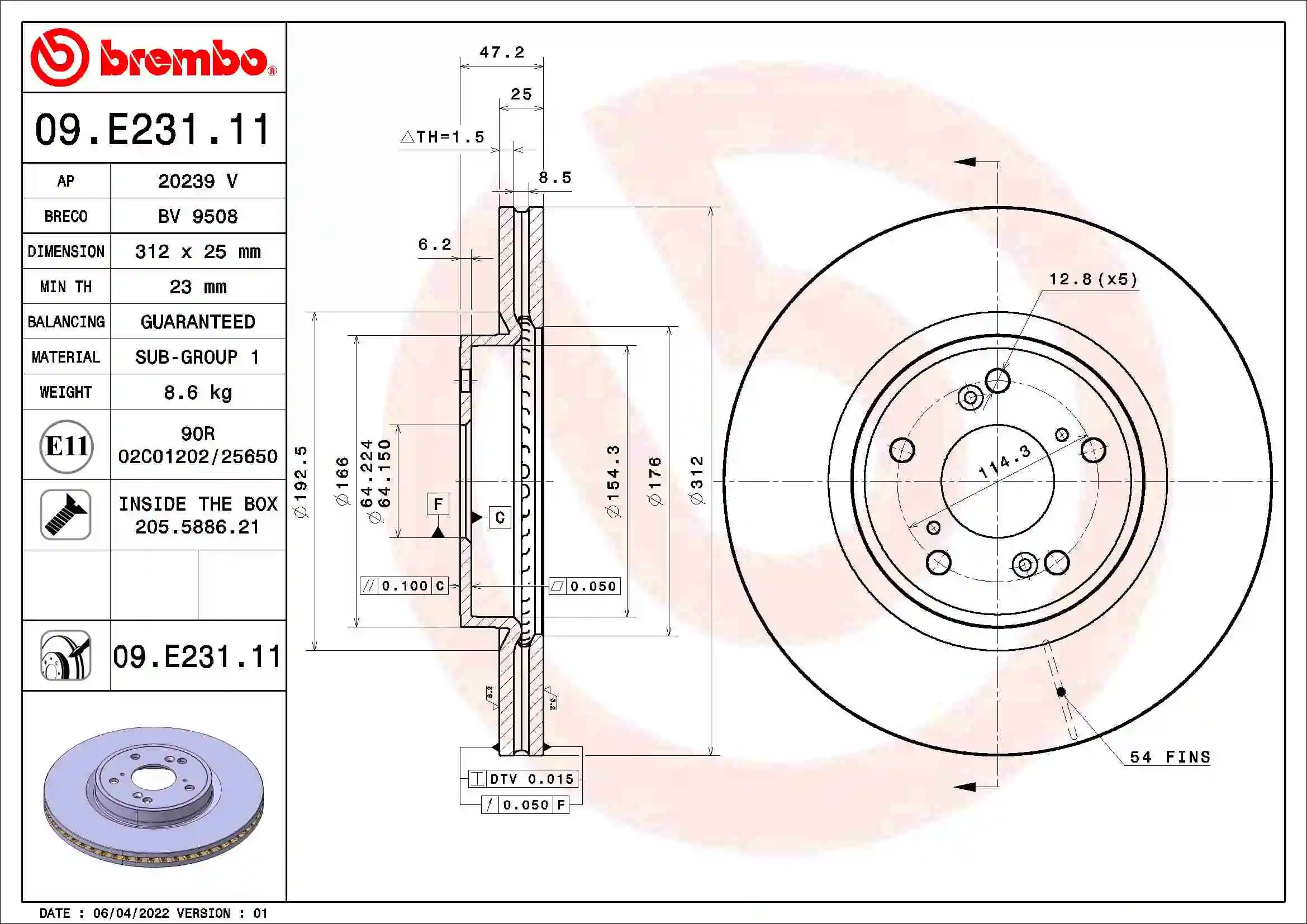 Disc frana