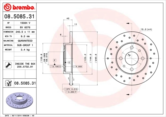 Disc frana