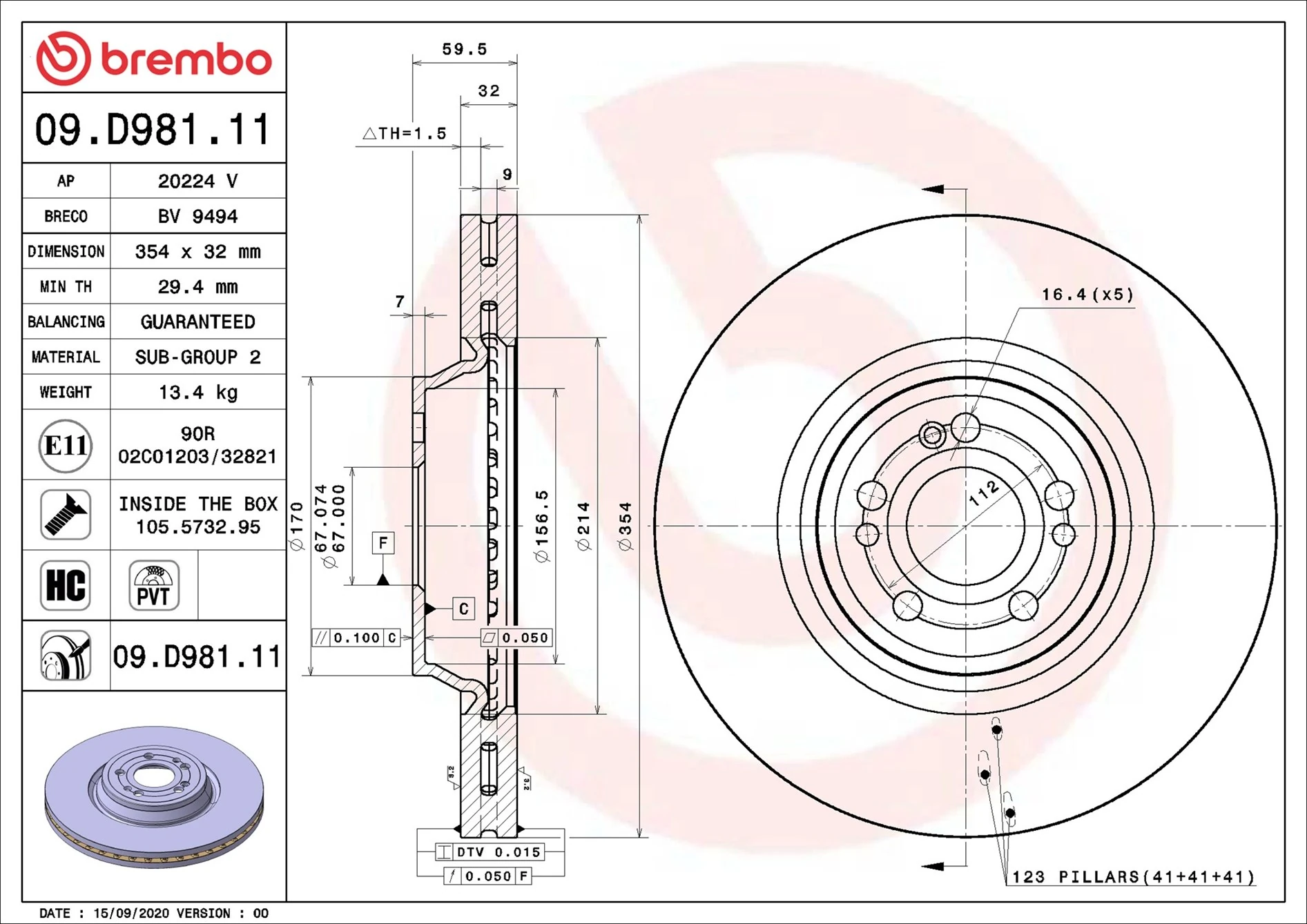 Disc frana