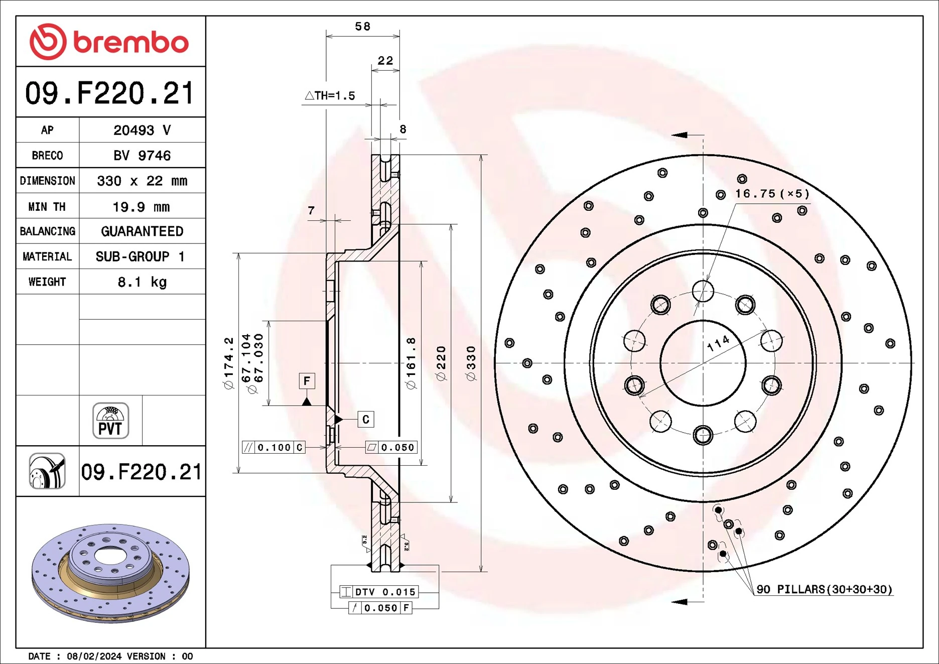 Disc frana