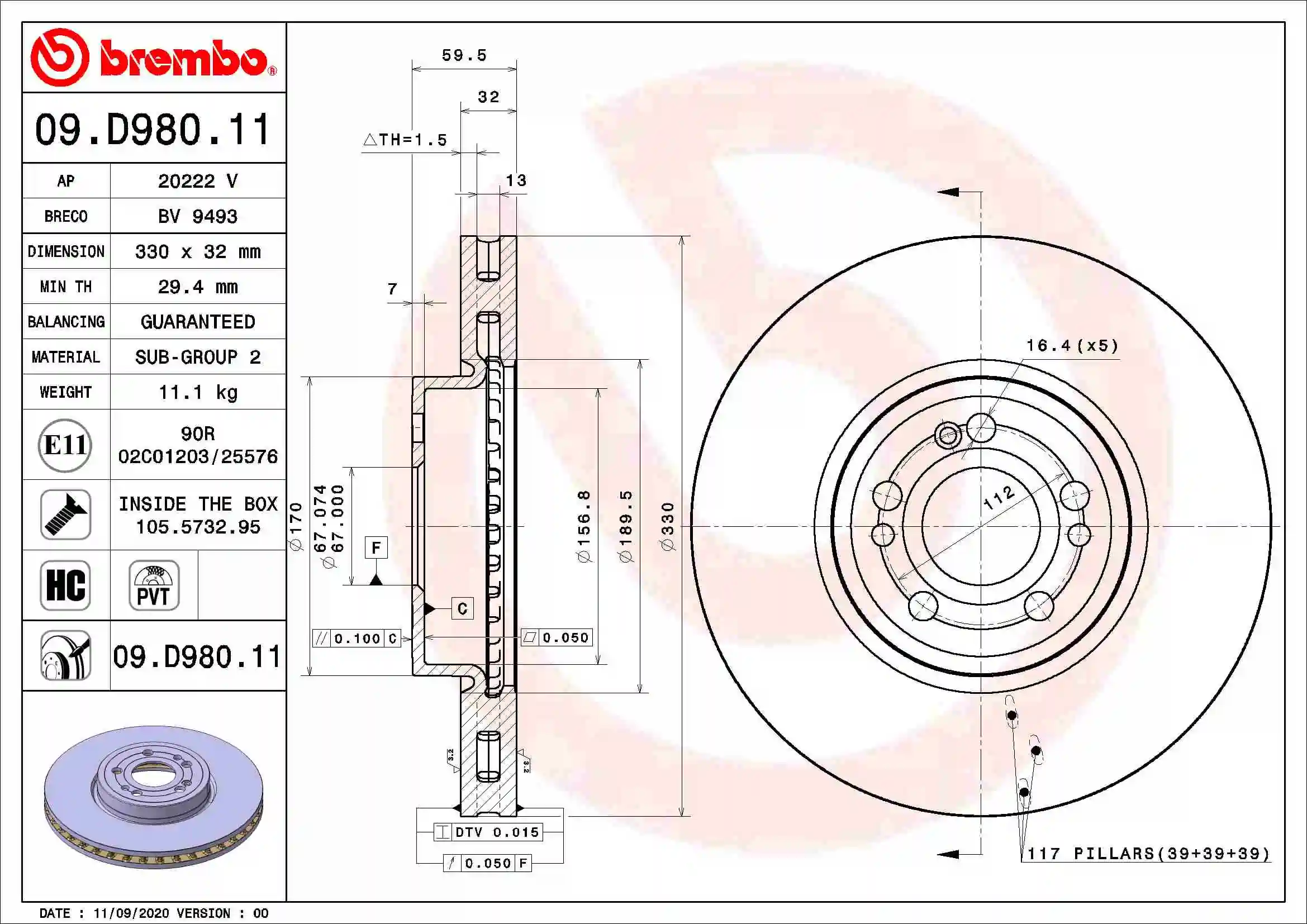 Disc frana