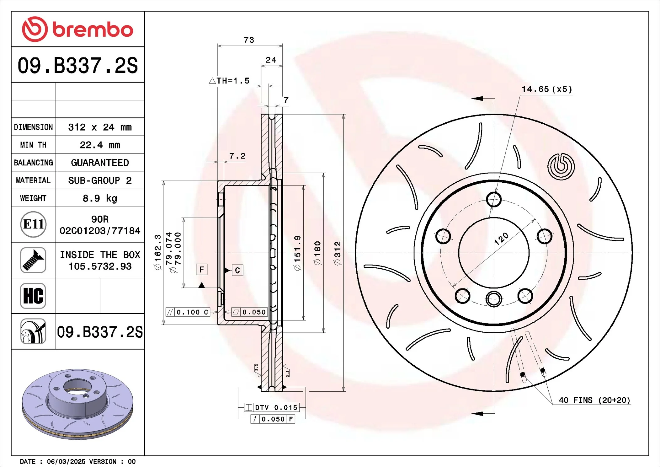 Disc frana