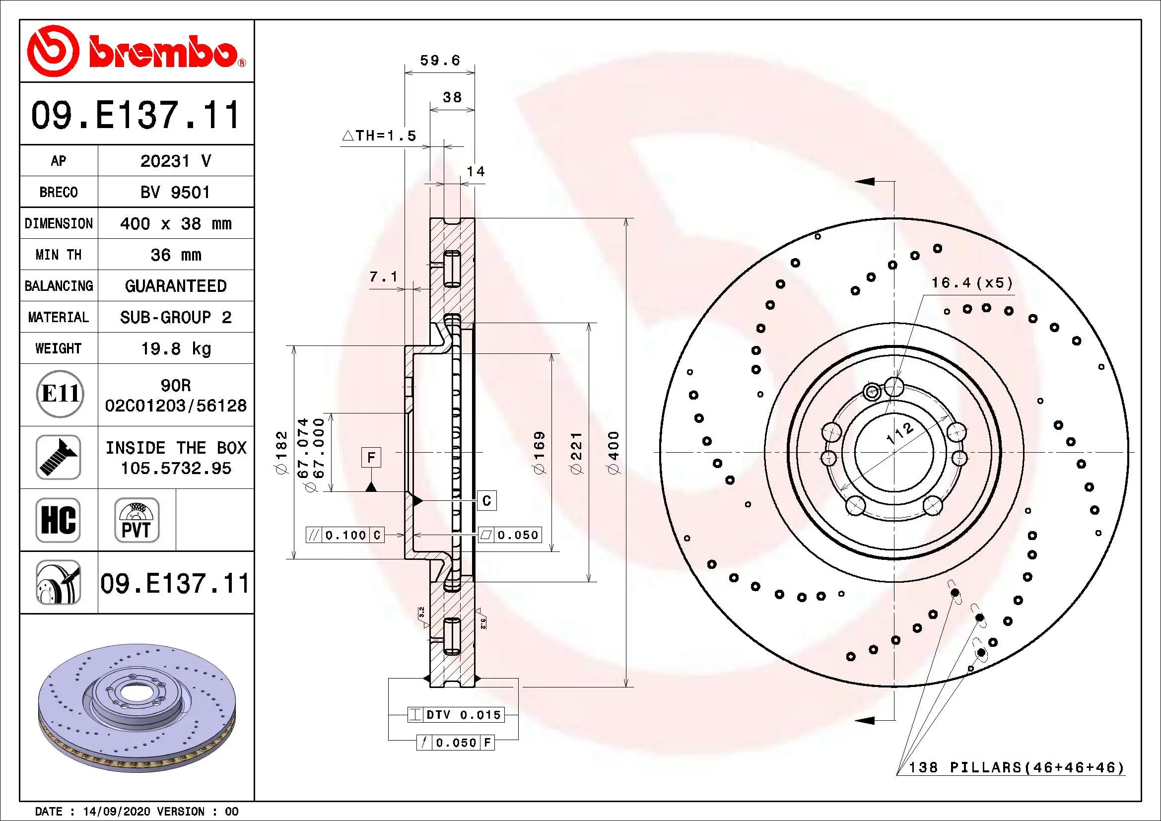 Disc frana