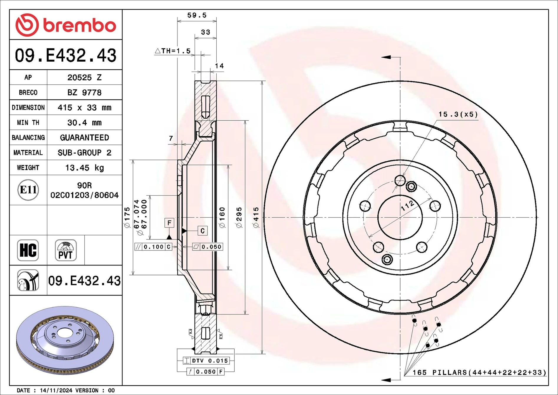 Disc frana