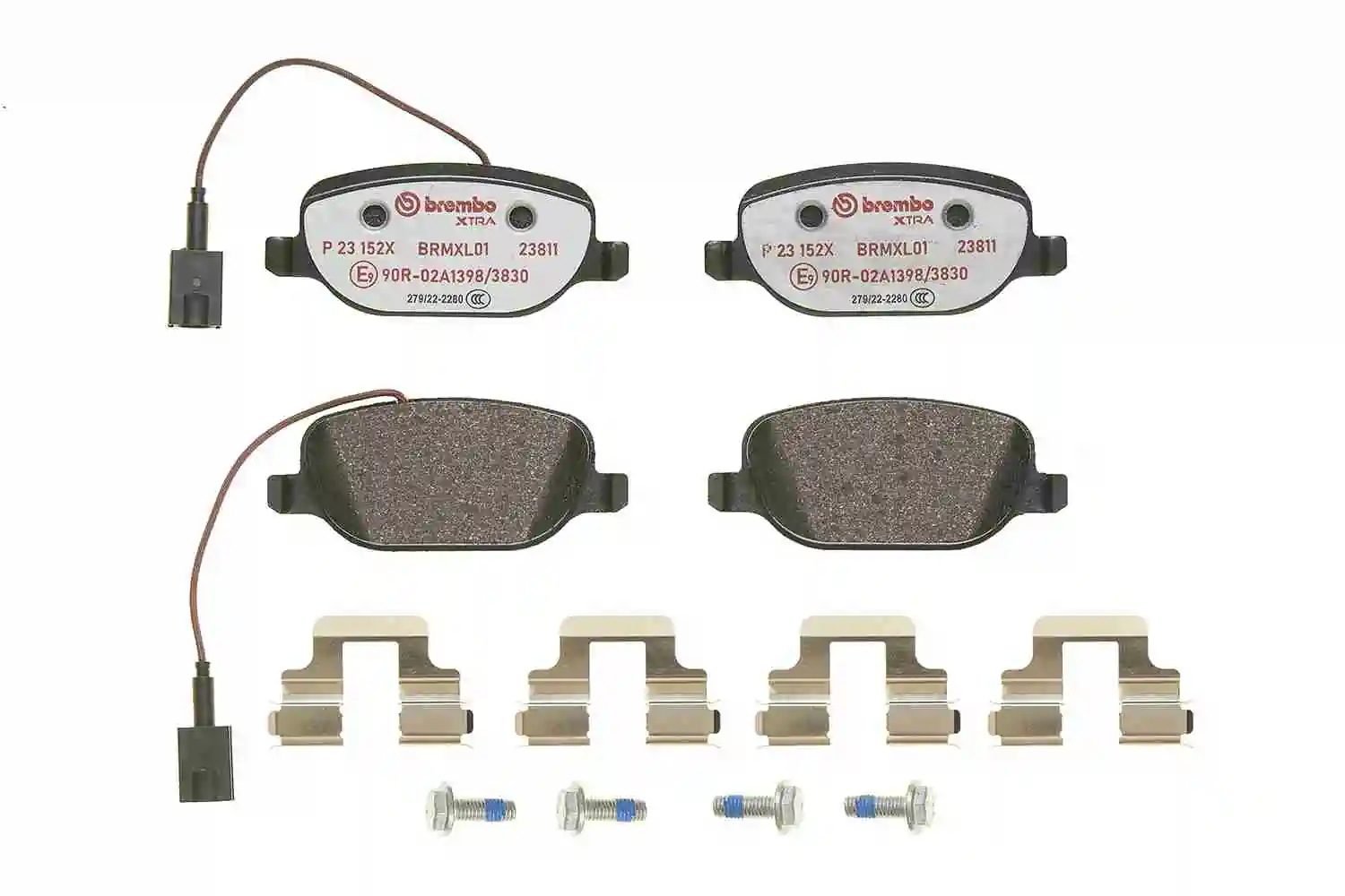 Set placute frana