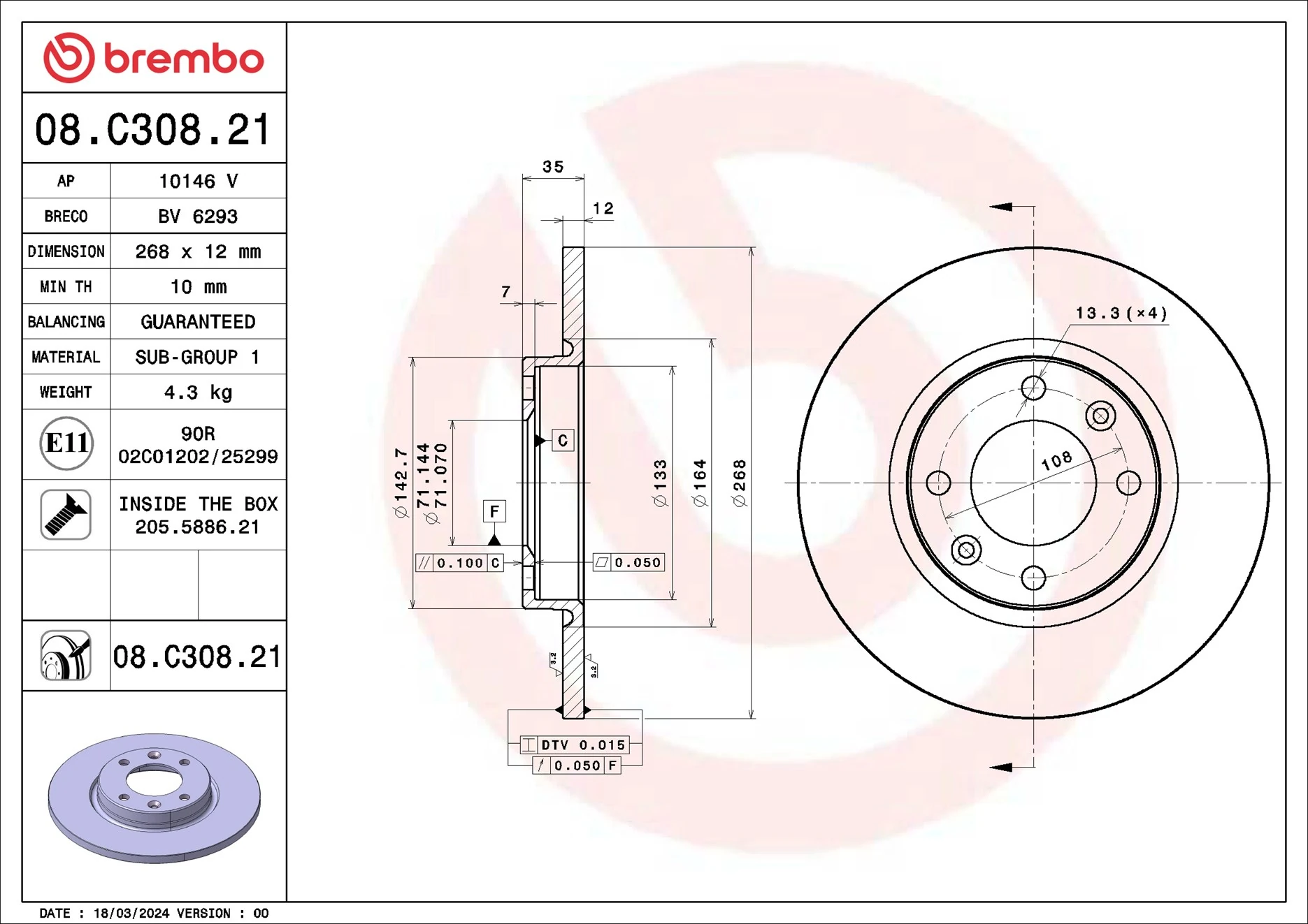 Disc frana