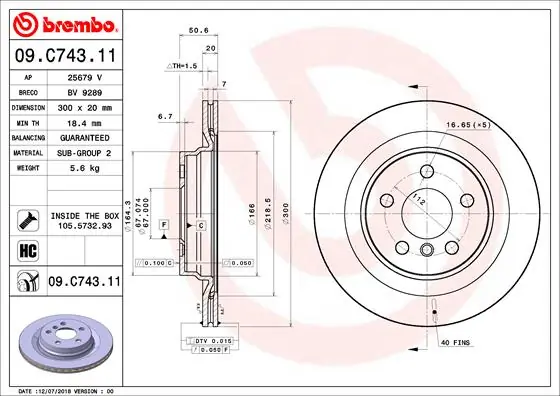 Disc frana