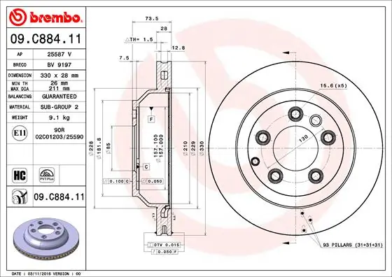 Disc frana