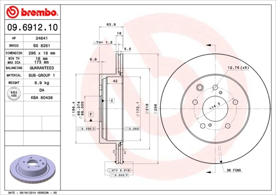 Disc frana