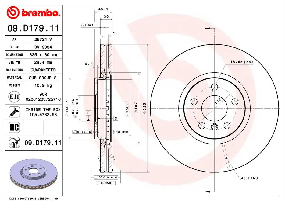 Disc frana