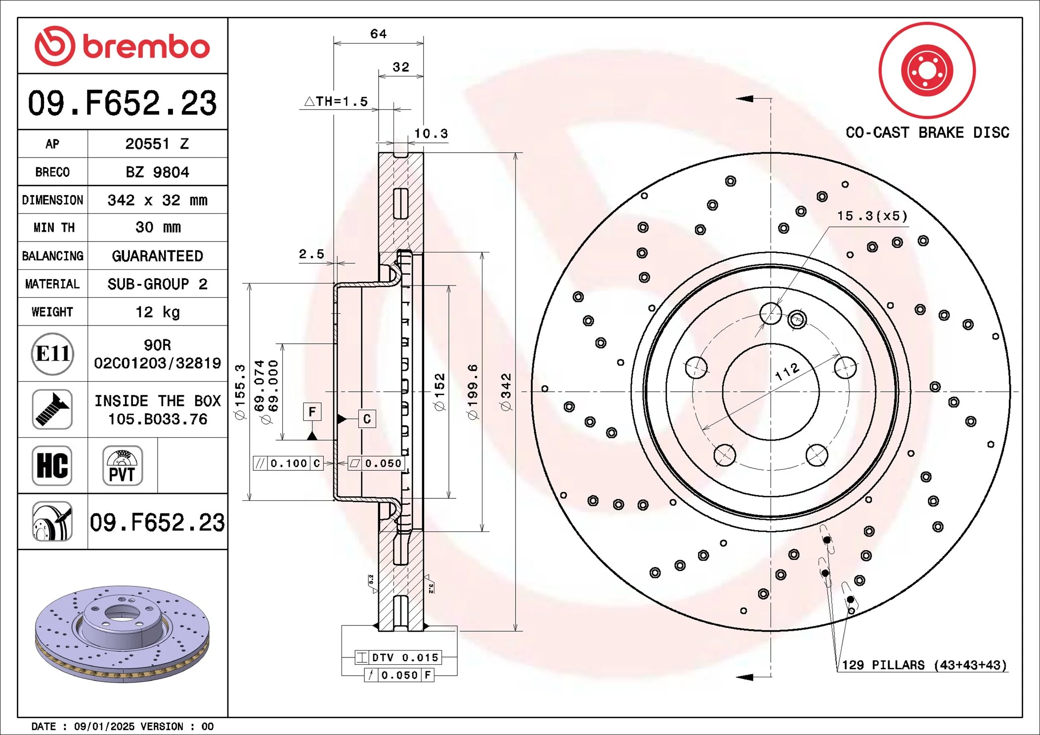 Disc frana