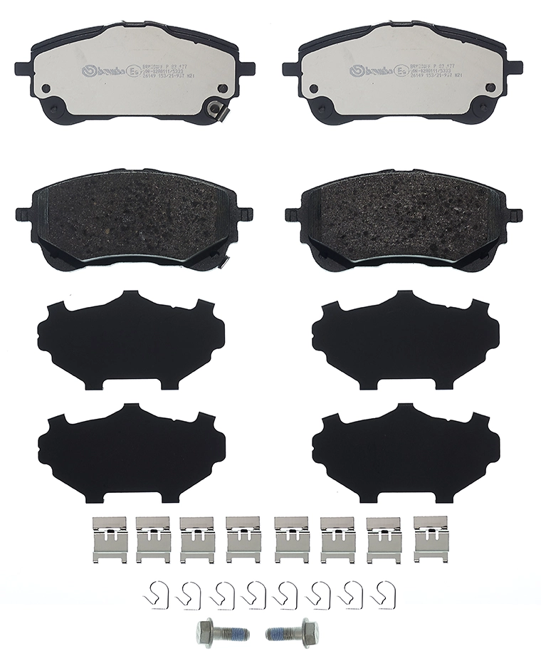 Set placute frana