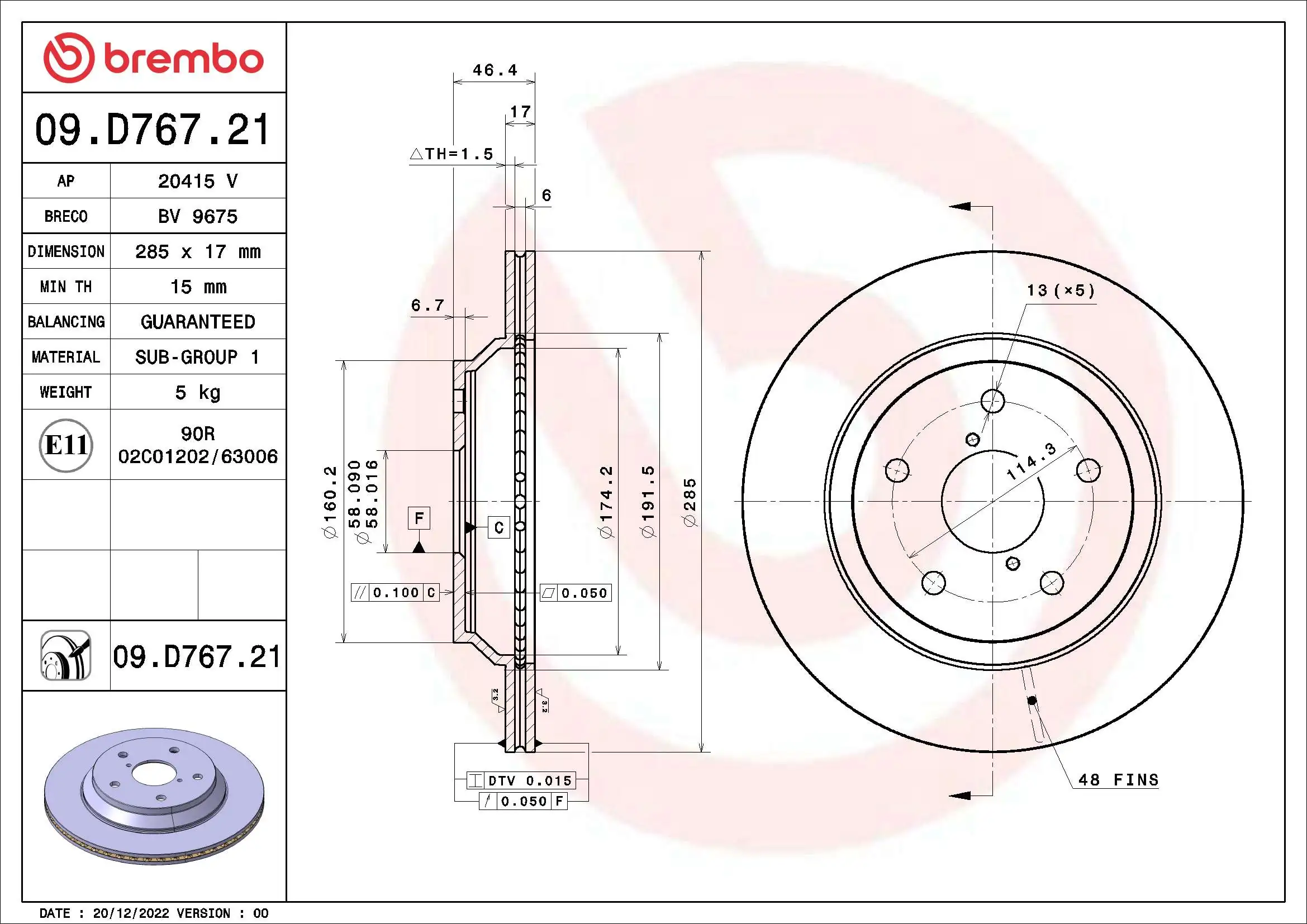Disc frana