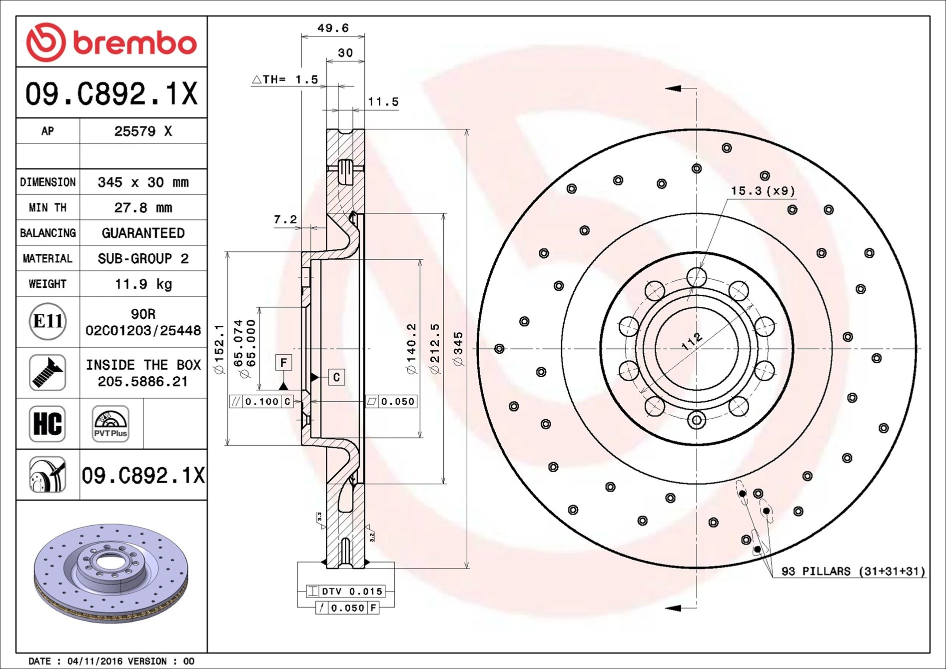 Disc frana