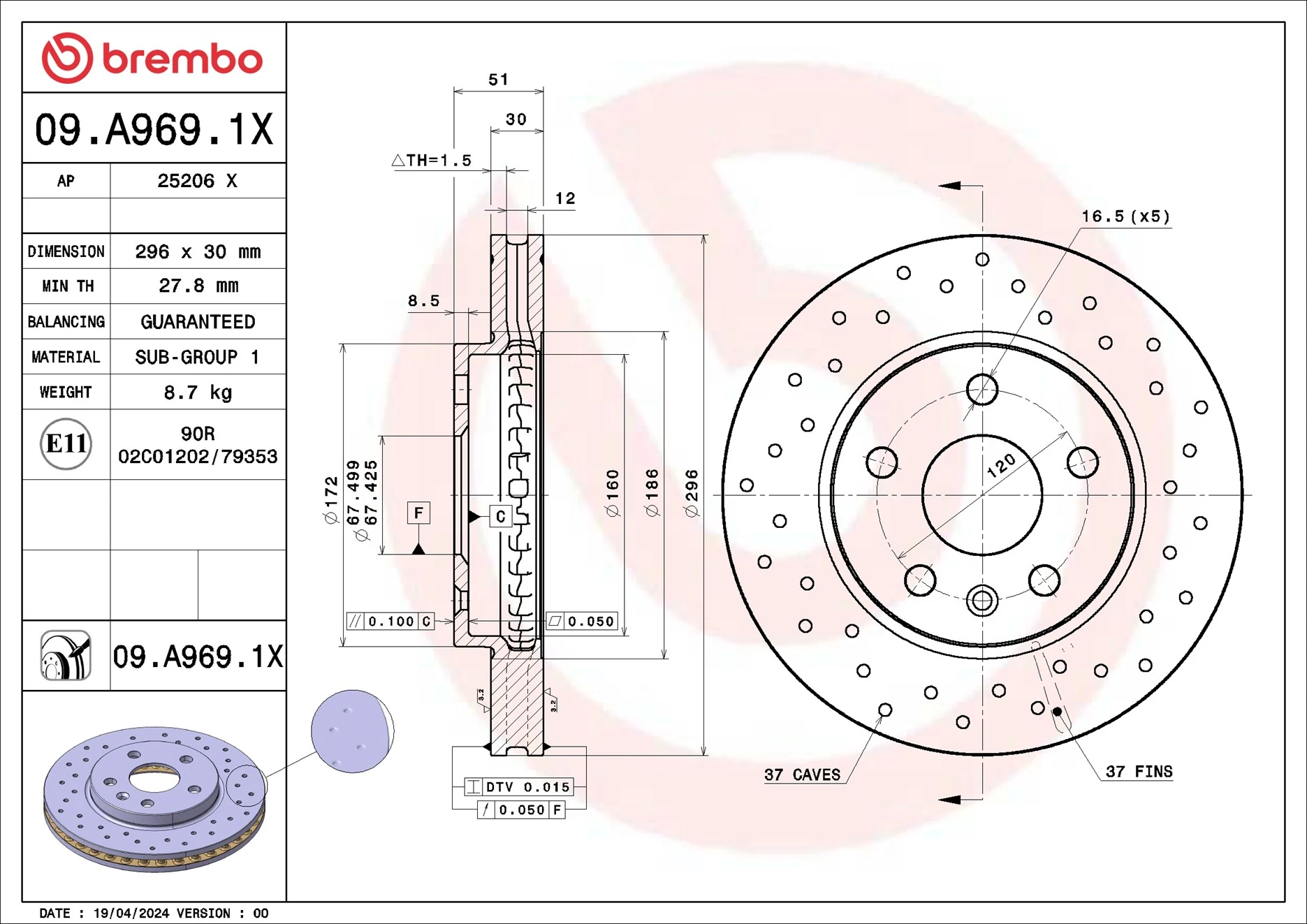 Disc frana