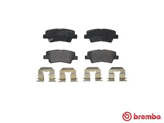 Set placute frana