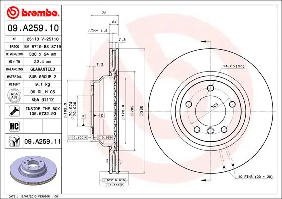 Disc frana