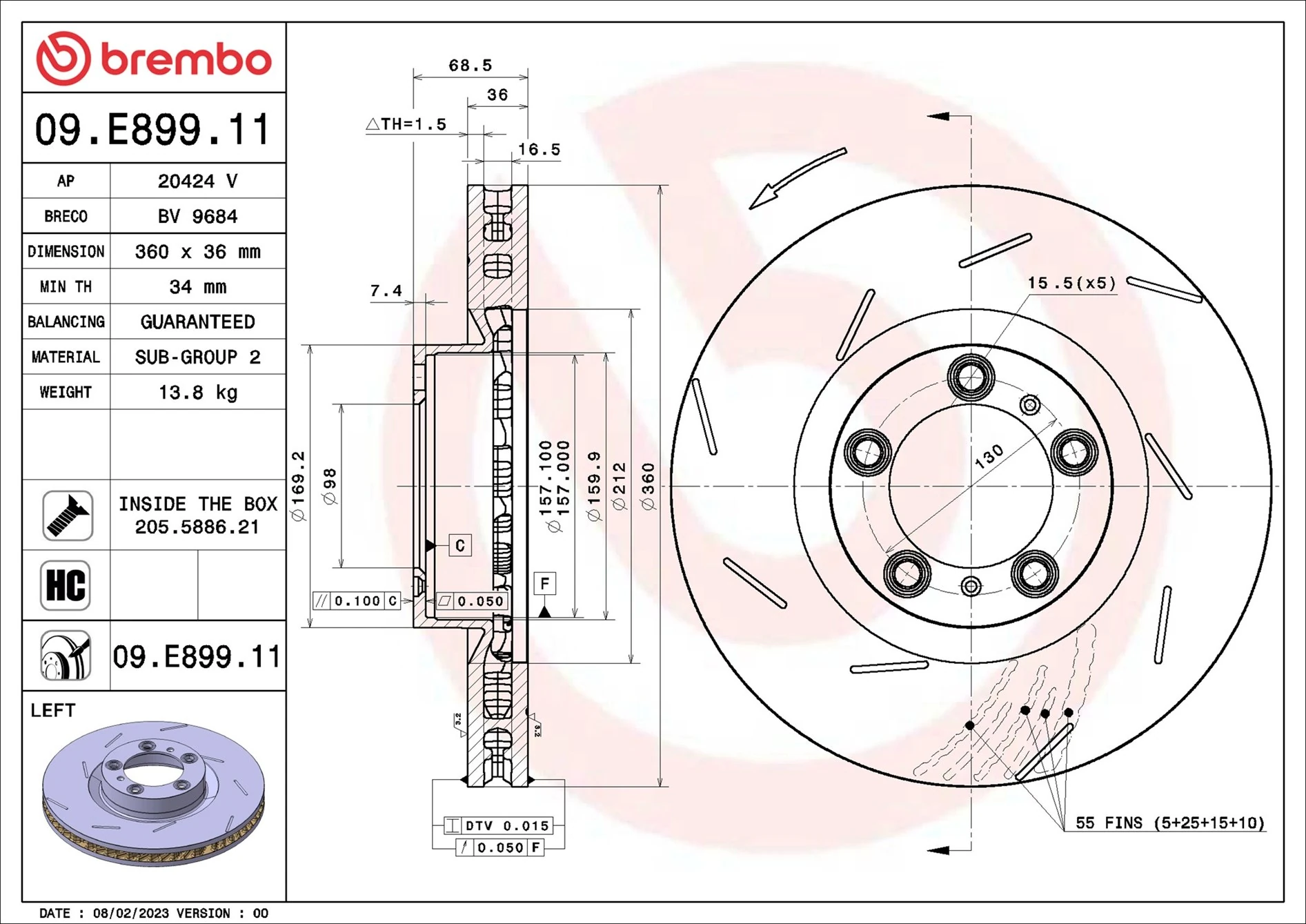 Disc frana