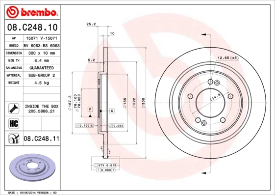 Disc frana