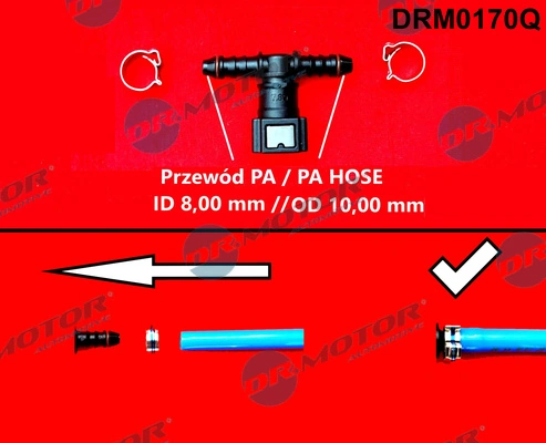 Montaj furtun furtun combustibil