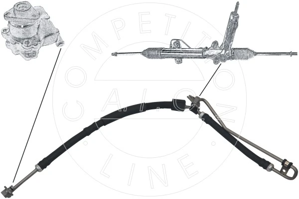 Furtun hidraulic sistem directie