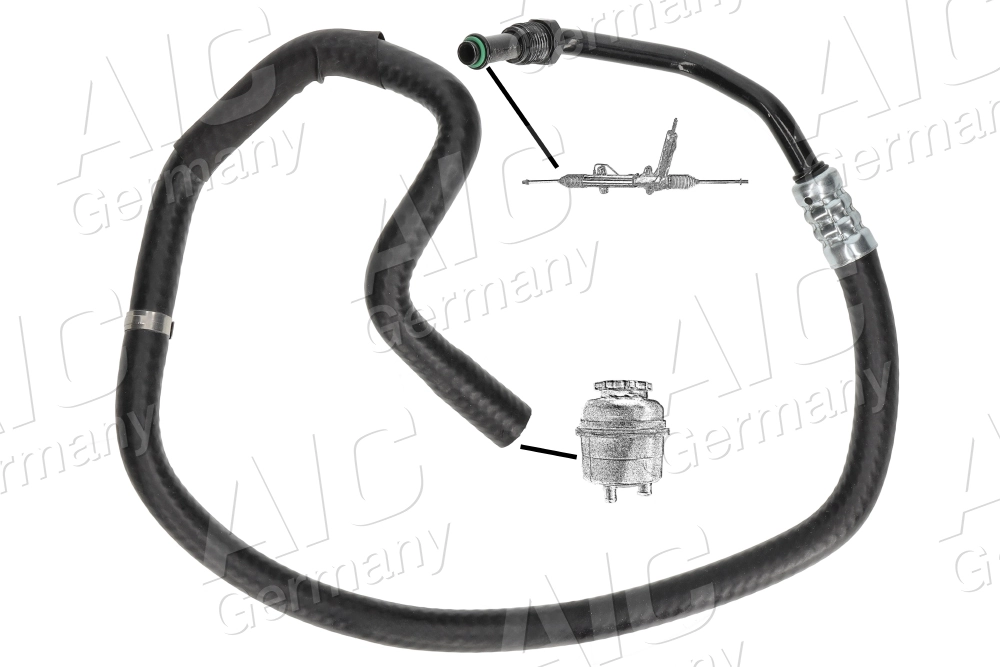 Furtun hidraulic sistem directie