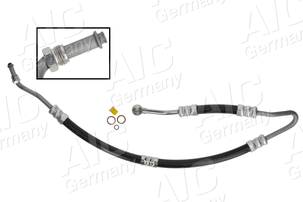 Furtun hidraulic, sistem de directie