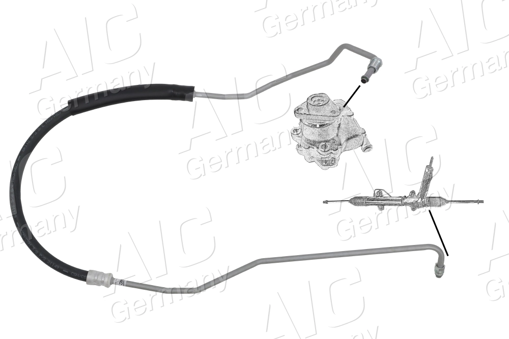 Furtun hidraulic sistem directie