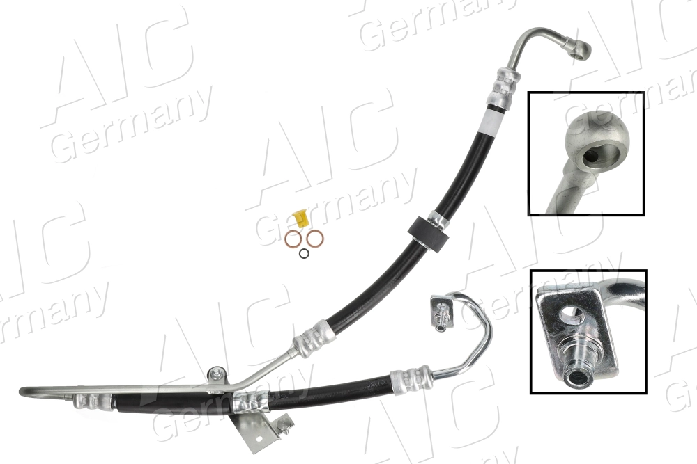 Furtun hidraulic, sistem de directie