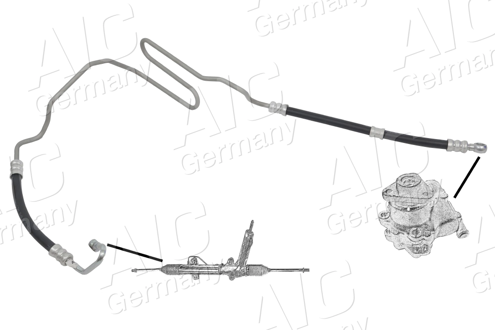 Furtun hidraulic sistem directie
