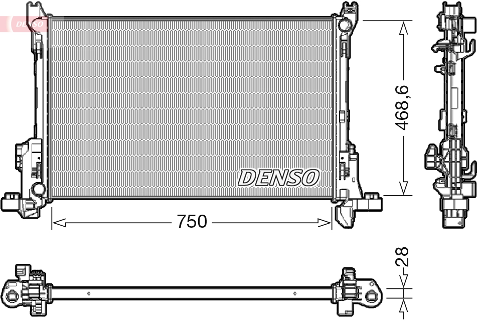 Radiator racire motor
