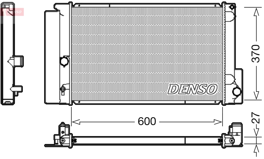 Radiator racire motor
