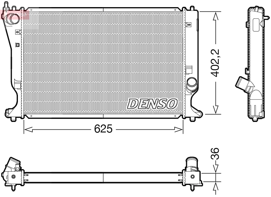 Radiator racire motor