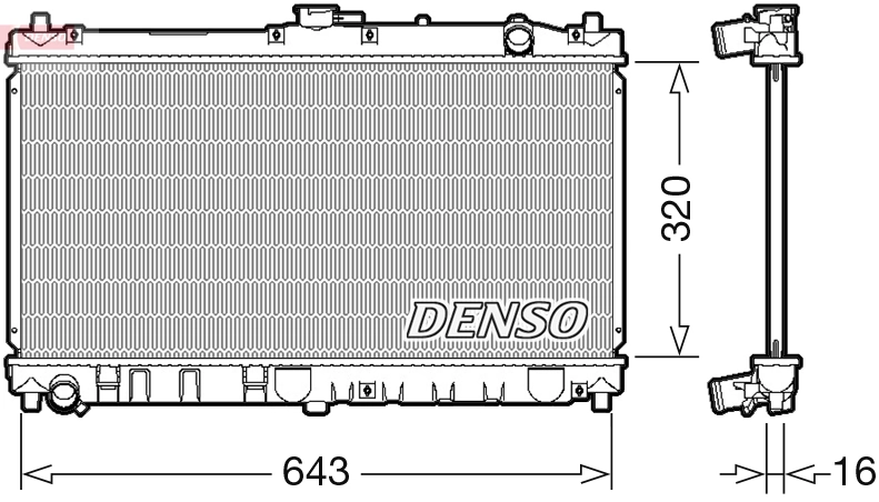 Radiator racire motor