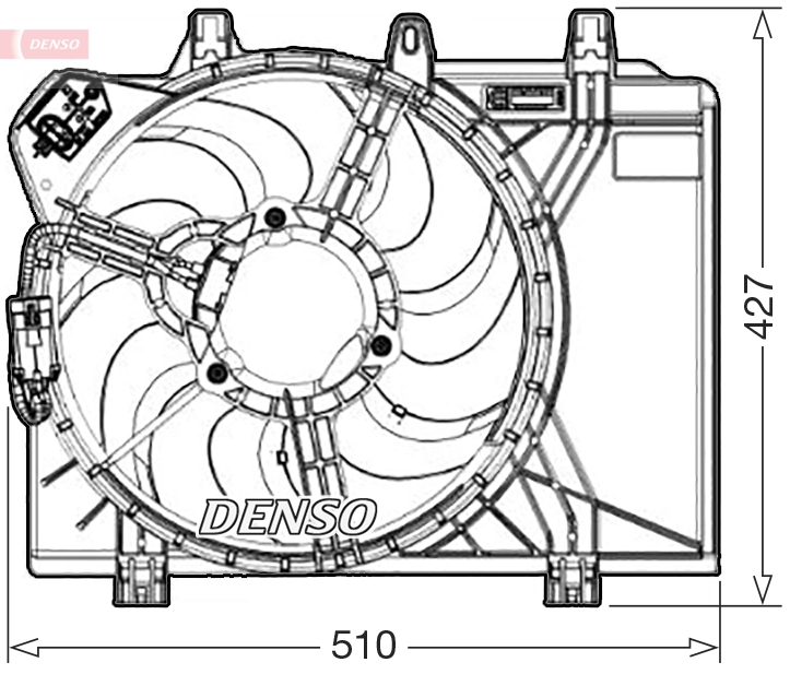 Ventilator radiator racire