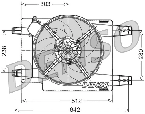 Ventilator radiator racire