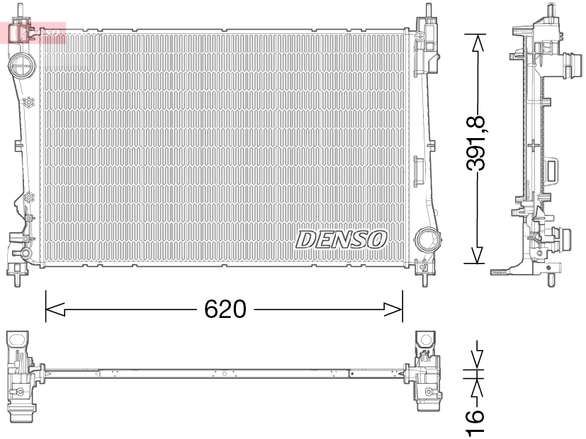 Radiator racire motor