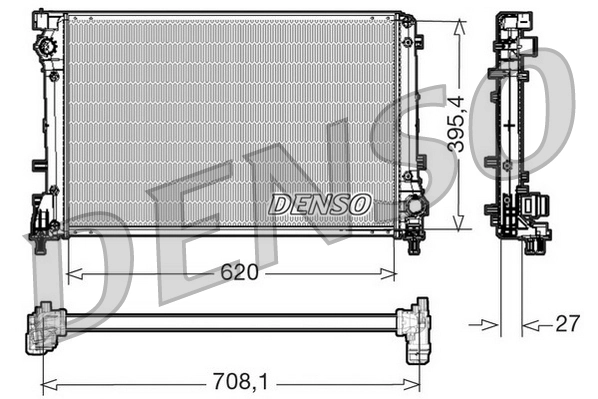 Radiator racire motor