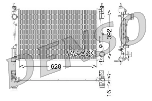 Radiator racire motor