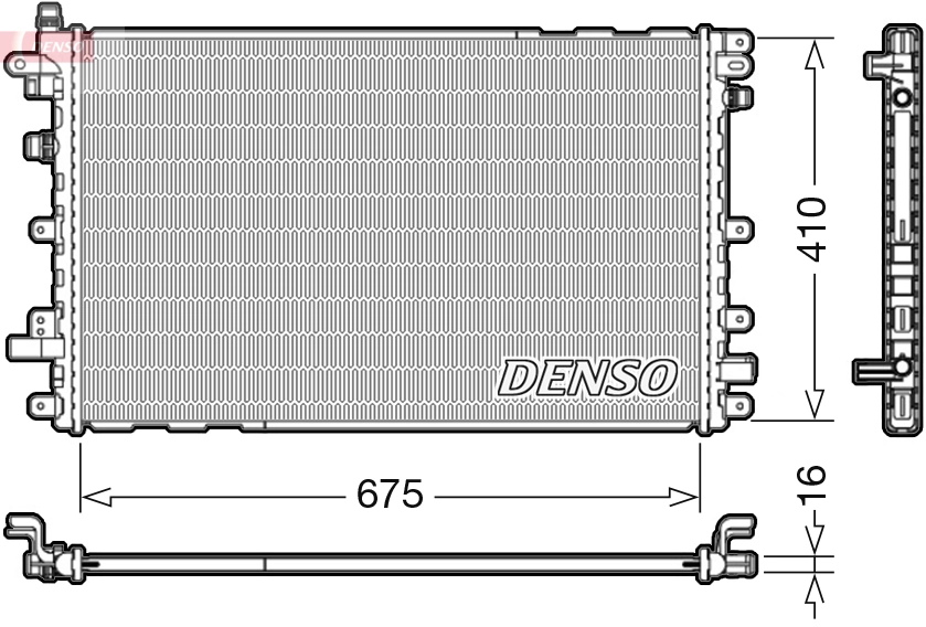 Radiator racire motor